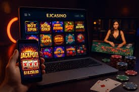 Dashboard showing sports and casino game categories
